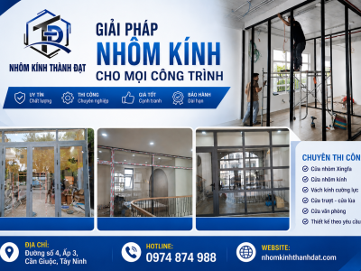 Xưởng gia công cửa nhôm kính theo yêu cầu